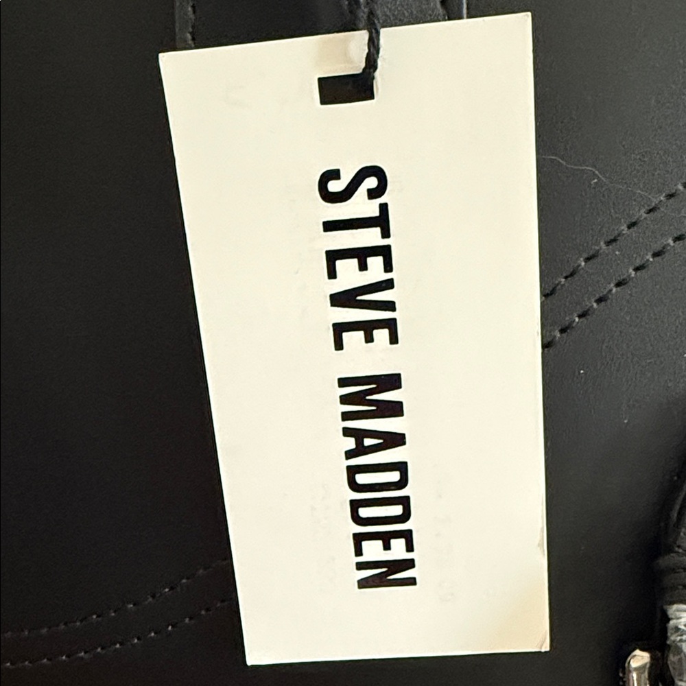 Steve Madden Black Blylla Tote Bag - NWT - Picture 9 of 9